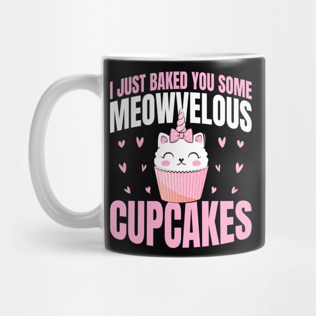 I baked you some meowvelous cupcakes - a cake decorator design by FoxyDesigns95